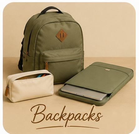Backpacks and Tech Accessories