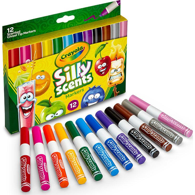 Crayola: Illatos filctoll készlet - 12db-os