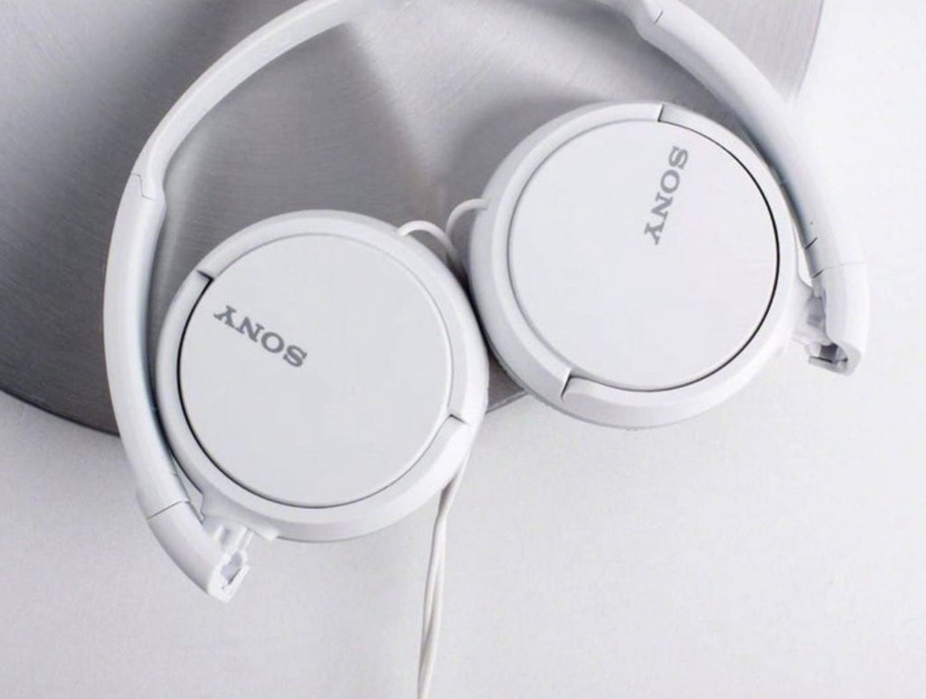 Sony ZX Series Wired On Ear Headphones - White