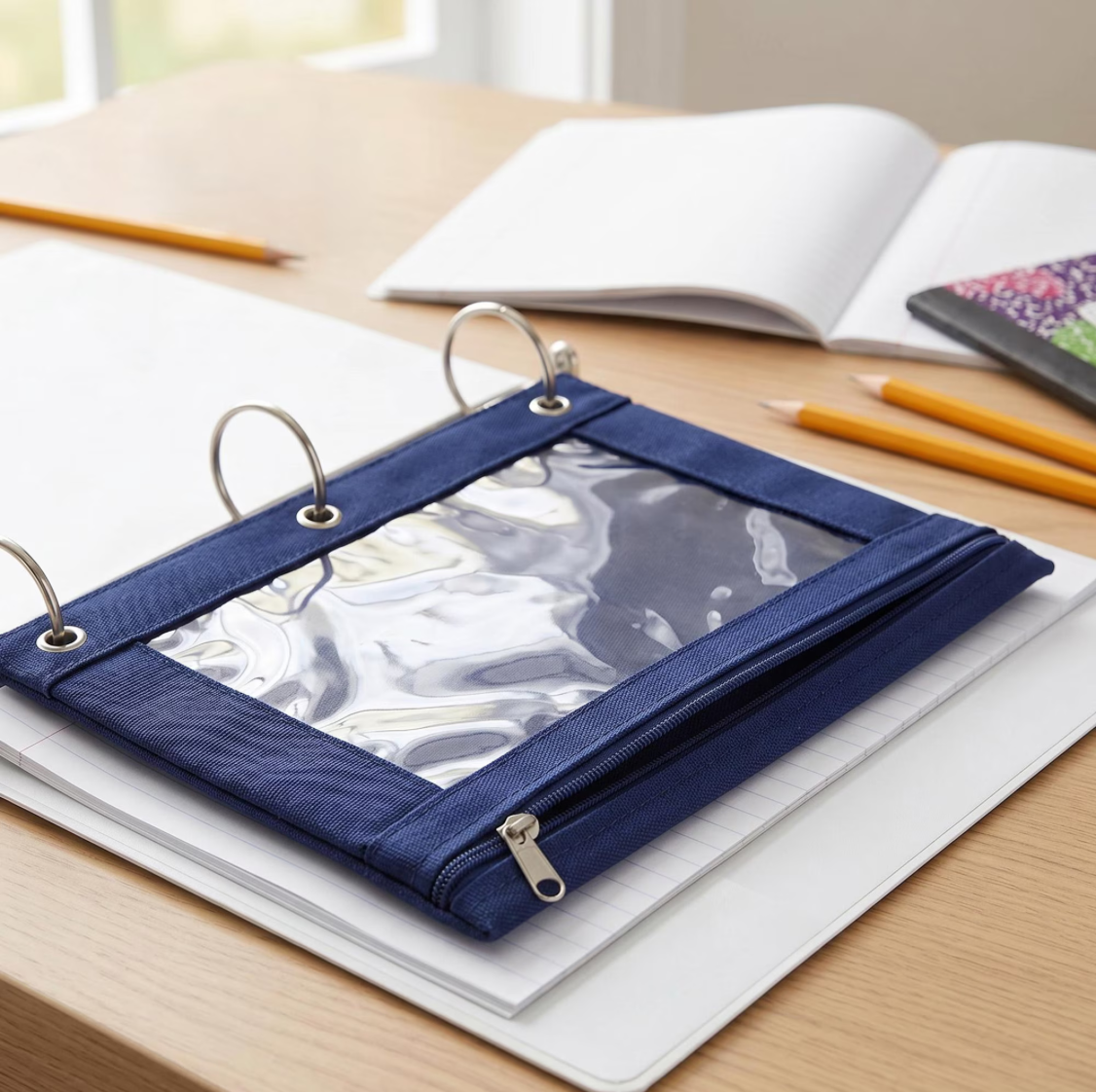 Pencil Pouch, Navy
