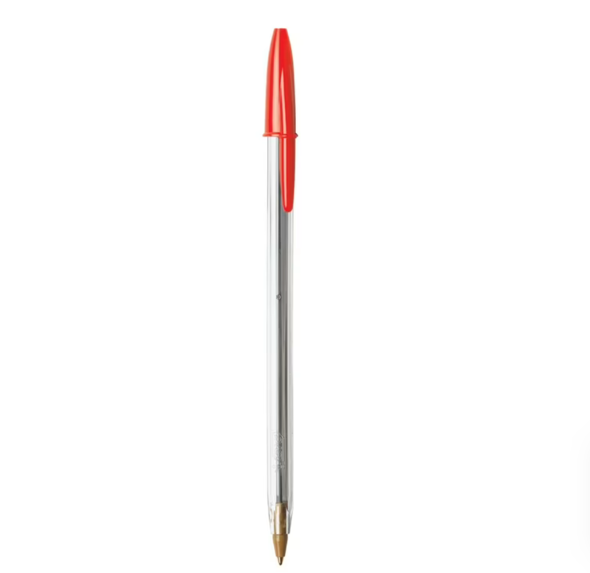 Cristal Xtra Smooth Ballpoint Pens, Red, 10 Pack