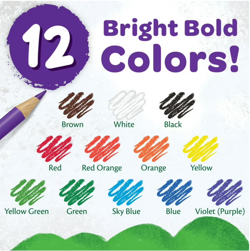 Colored Pencils, 12 Count