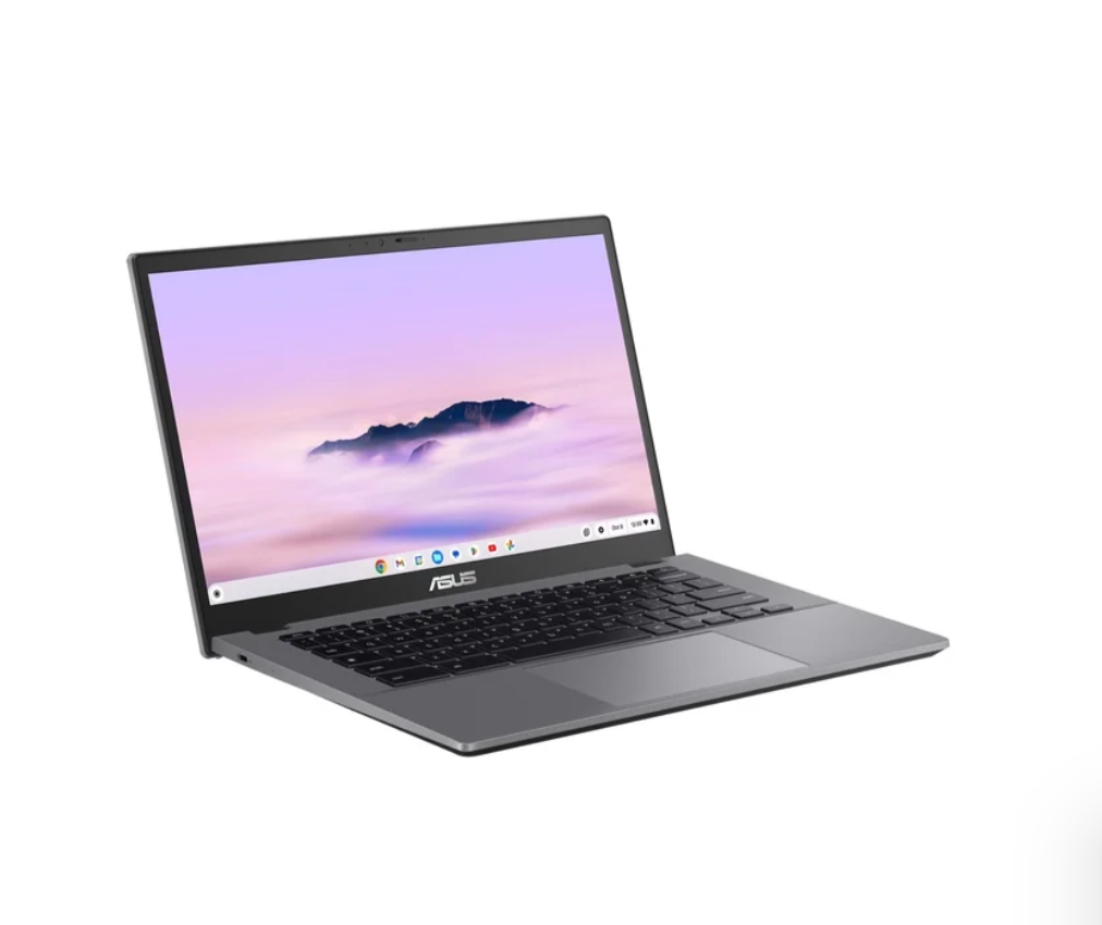 ASUS Chromebook Plus CX34 14 inch Touch Laptop with Google AI Intel Core i3-1315U 8GB RAM 128GB UFS Gray