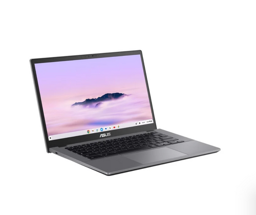 ASUS Chromebook Plus CX34 14 inch Touch Laptop with Google AI Intel Core i3-1315U 8GB RAM 128GB UFS Gray