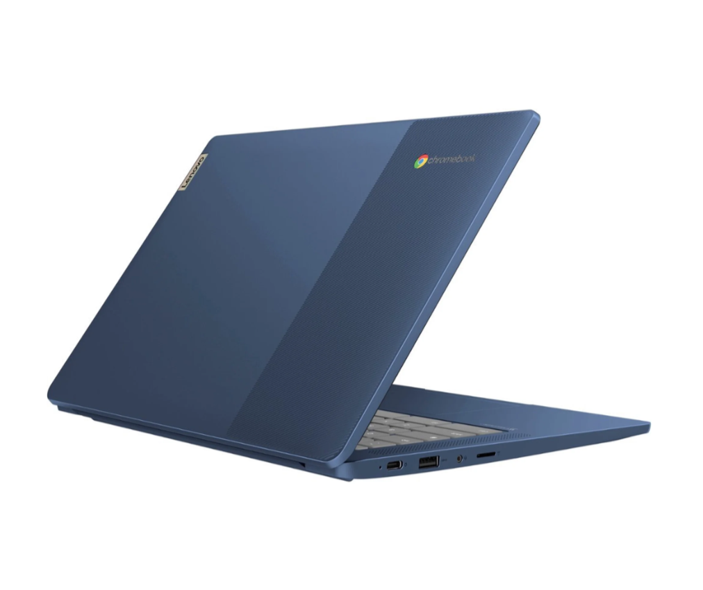 Lenovo IdeaPad Slim 3 Chromebook 14" Full HD Laptop, MediaTek Kompanio 520, 4GB RAM, 64GB eMMC, Chrome OS