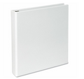 1 1/2" 3-Ring View Binder, D-Ring, White