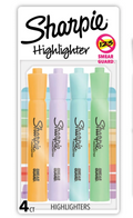 Sharpie Pastel Highlighters - 4 pc.